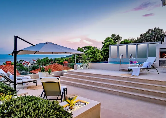 Seaside Luxury With A Swimming Pool Puntinak, Brac - 2964 Villa *